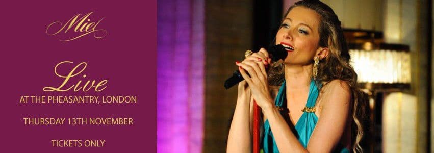 Miel Sings Live in London